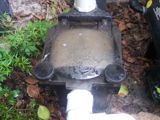 Basket with much turbulence