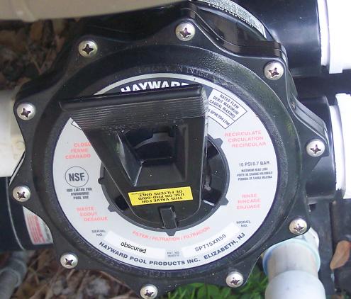 Top of multiport valve