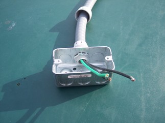 Separating the conduit from the box