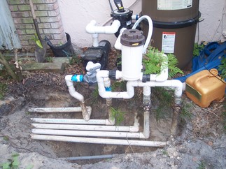 Old piping configuration